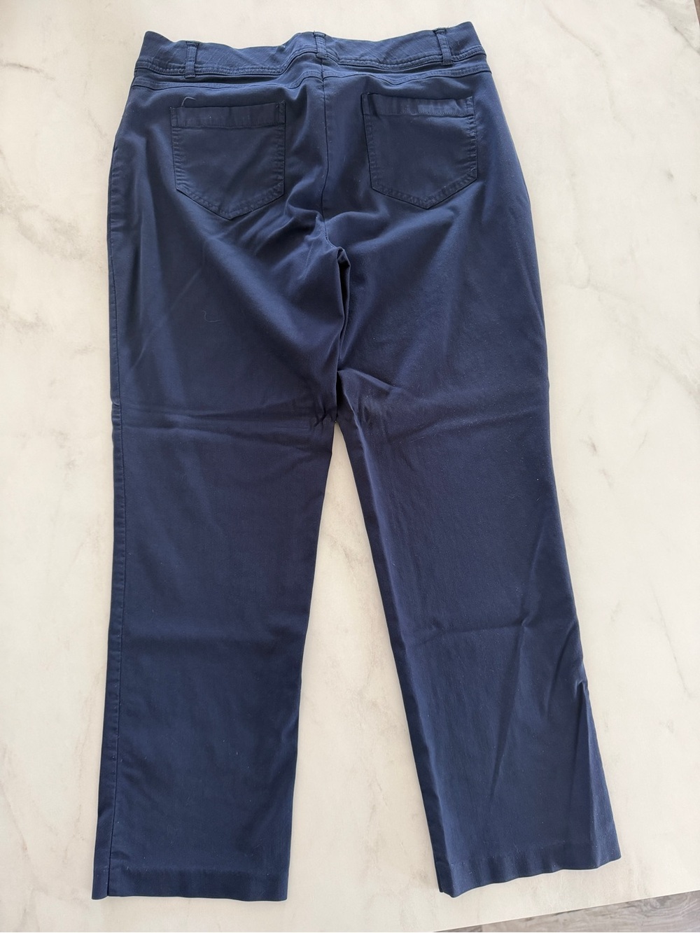 JM Collection Navy Pants - Picture 3 of 3
